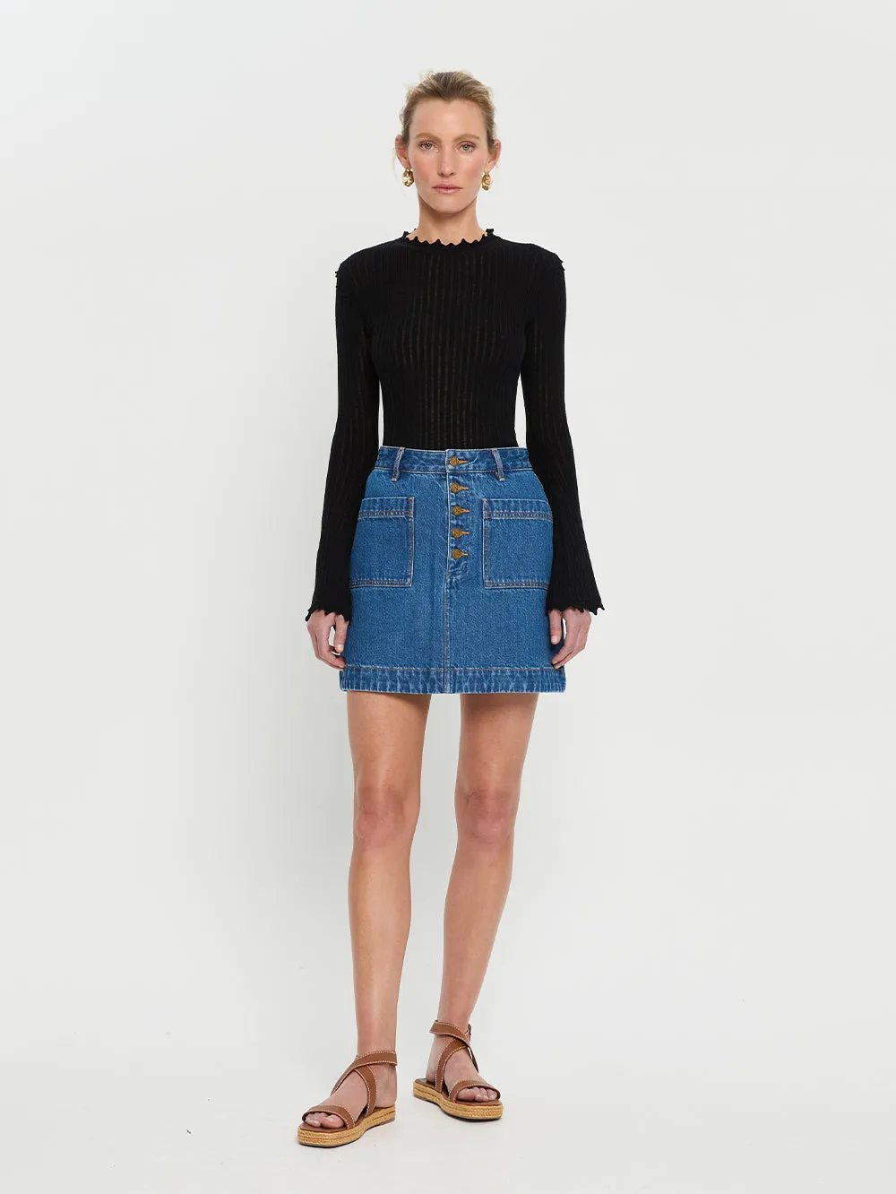 Diana Knit Top sold by Kivari