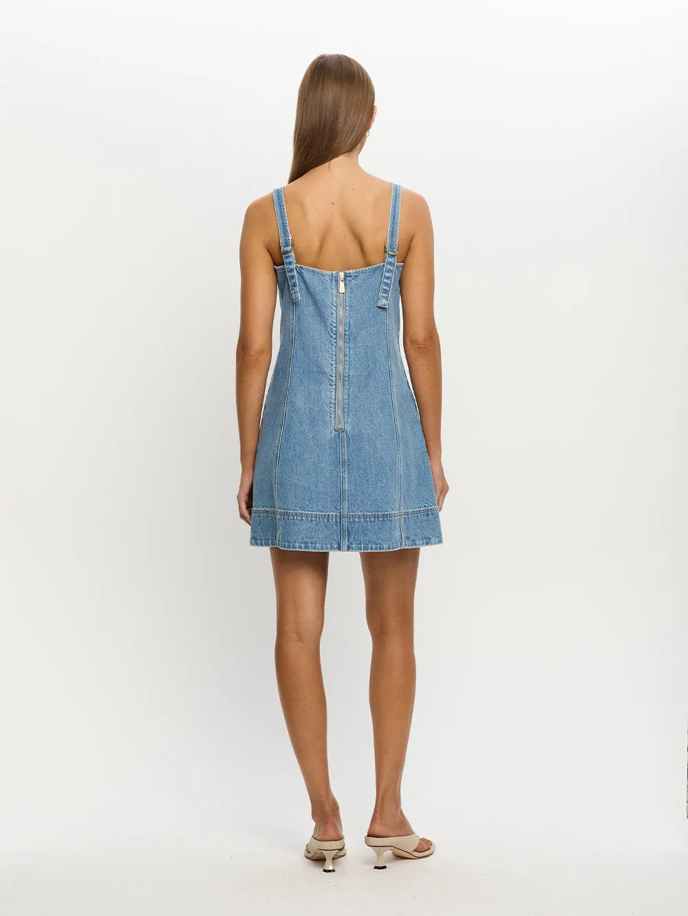 Oriana Denim Dress sold by Kivari product image thumbnail 3
