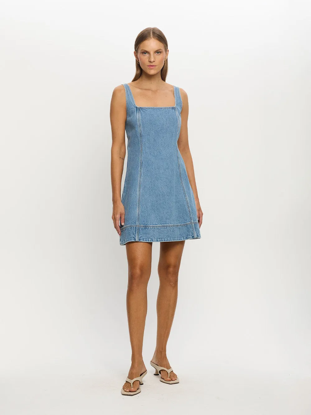 Oriana Denim Dress sold by Kivari
