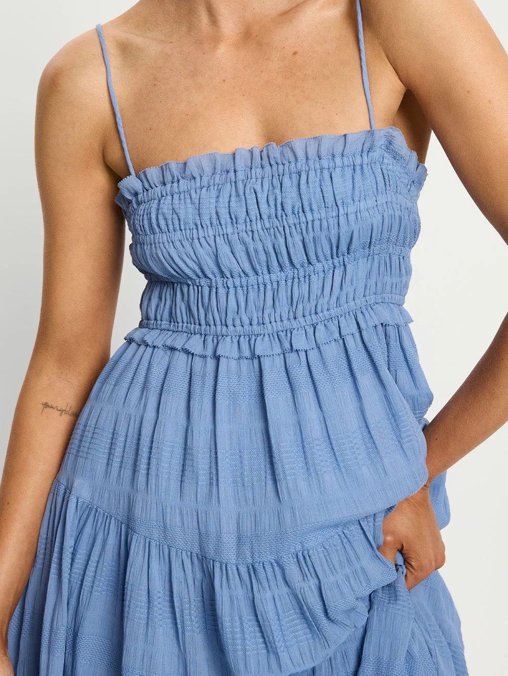 Rylan Maxi Dress - Blue sold by Kivari product image thumbnail 4