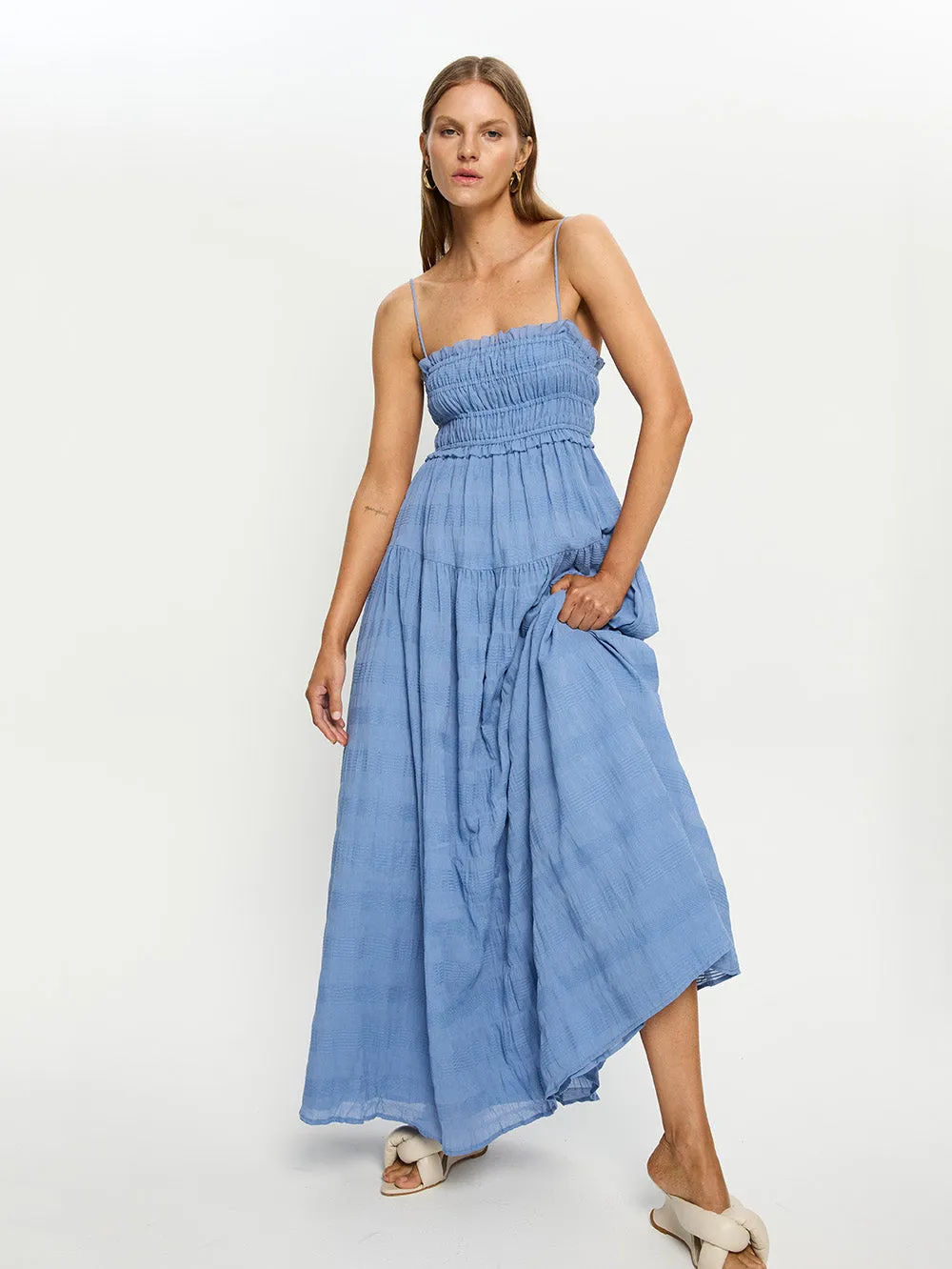 Rylan Maxi Dress - Blue sold by Kivari product image thumbnail 5