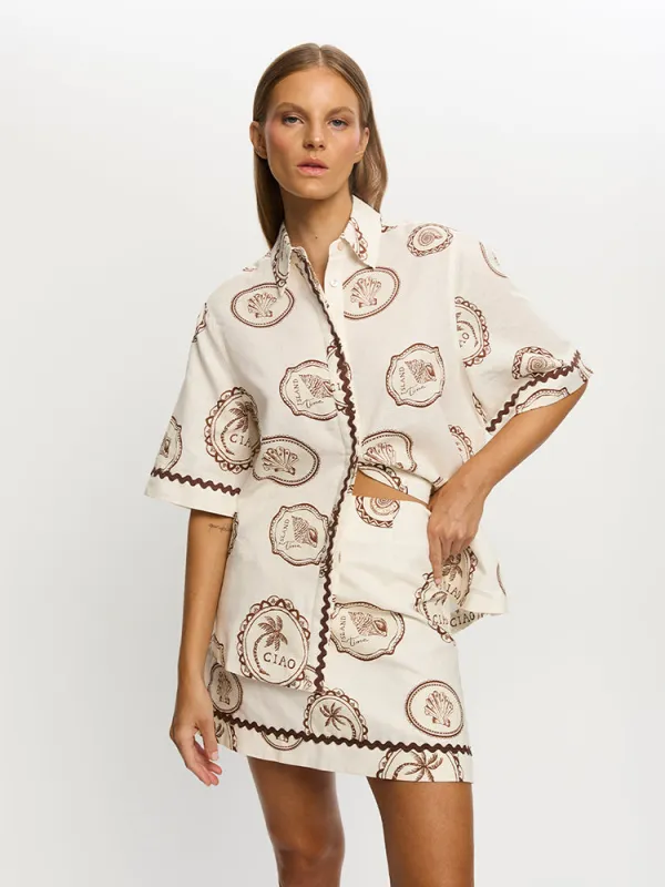 Ciao Shirt sold by Kivari