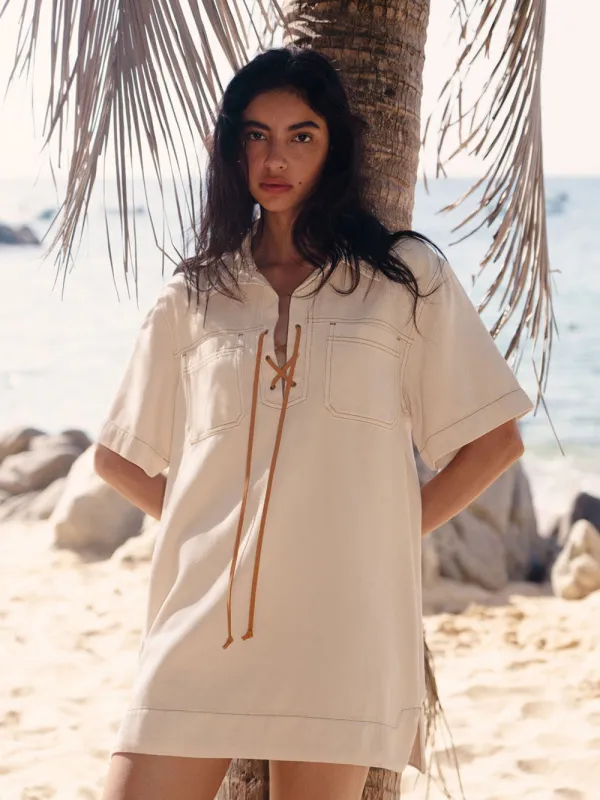 Evie Denim Dress sold by Kivari