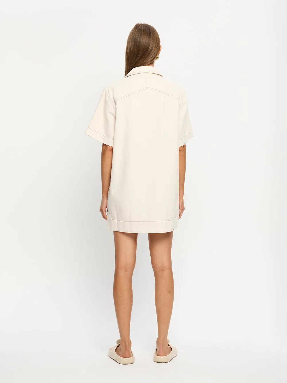 Evie Denim Dress sold by Kivari product image thumbnail 4