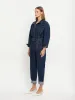 Joelle Denim Jumpsuit sold by Kivari