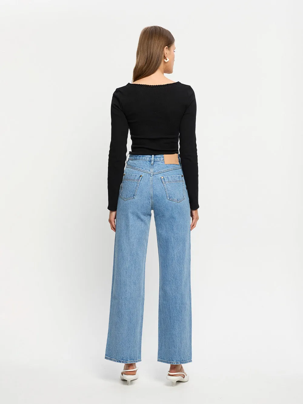 Tallulah V Neck Top sold by Kivari product image thumbnail 4