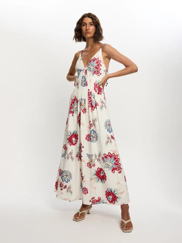 Provence Strappy Maxi Dress sold by Kivari