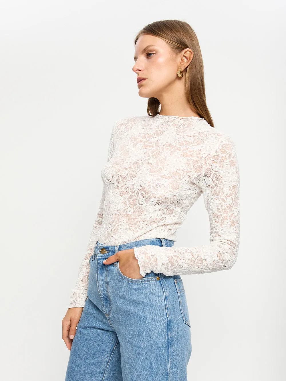 Victoria Lace Top sold by Kivari product image thumbnail 4