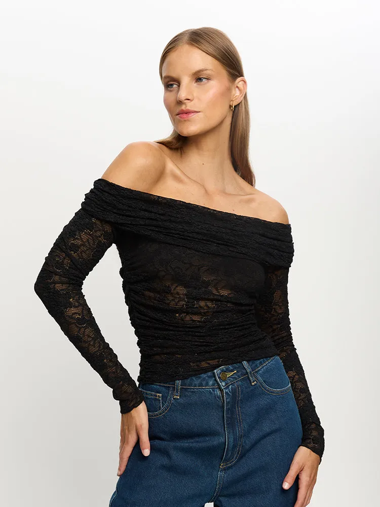 Marie Lace Top sold by Kivari