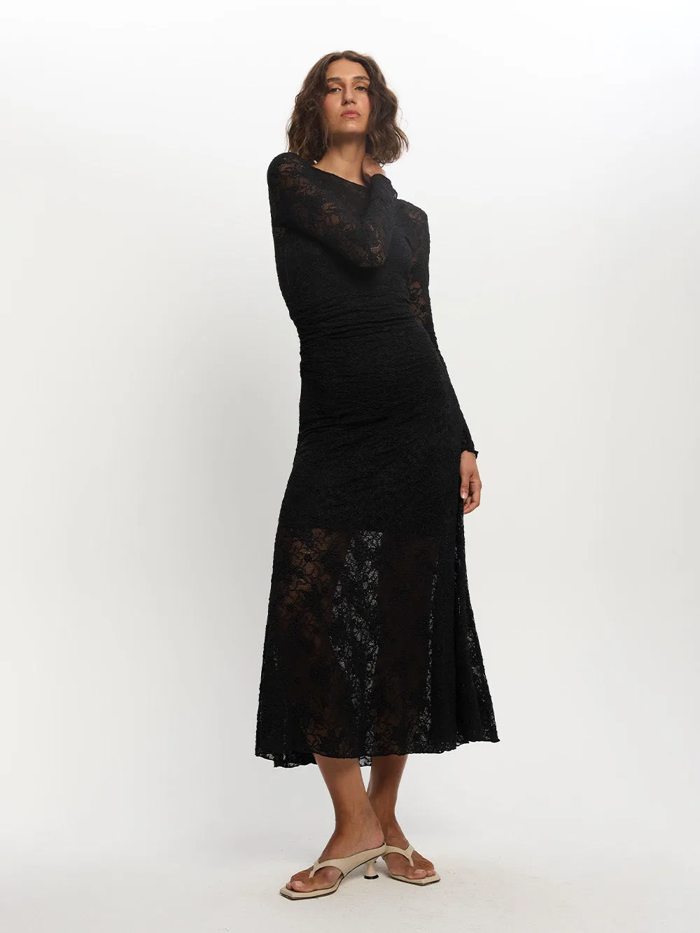 Marie Lace Maxi Dress sold by Kivari product image thumbnail 5