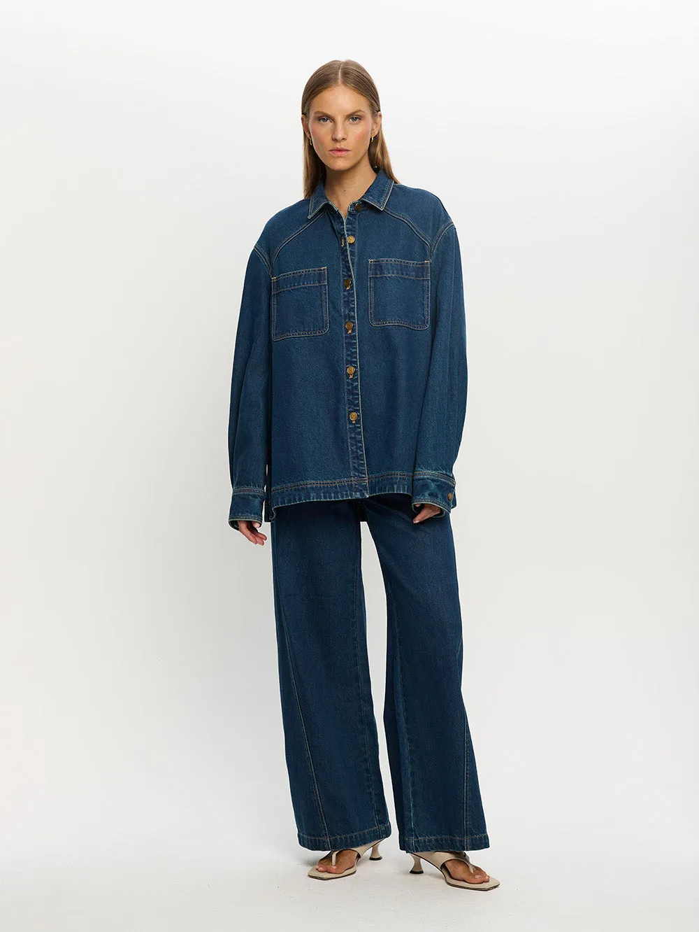 Evie Denim Shirt sold by Kivari product image thumbnail 2
