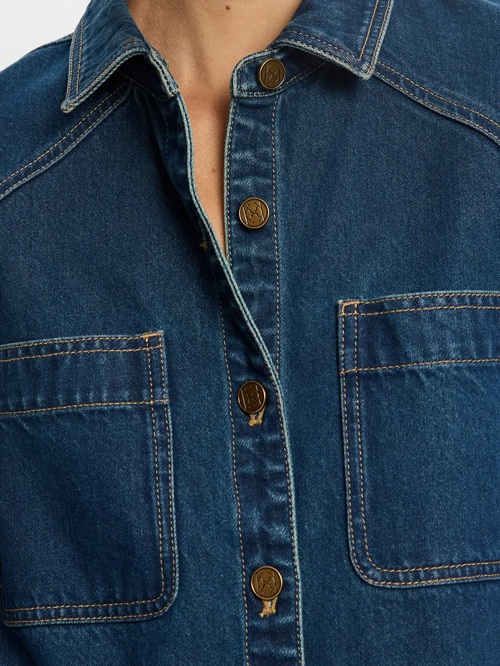 Evie Denim Shirt sold by Kivari product image thumbnail 5