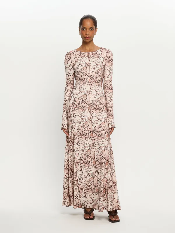Simone Jersey Maxi Dress sold by Kivari