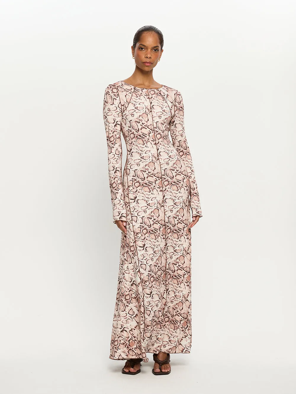 Simone Jersey Maxi Dress sold by Kivari product image thumbnail 5