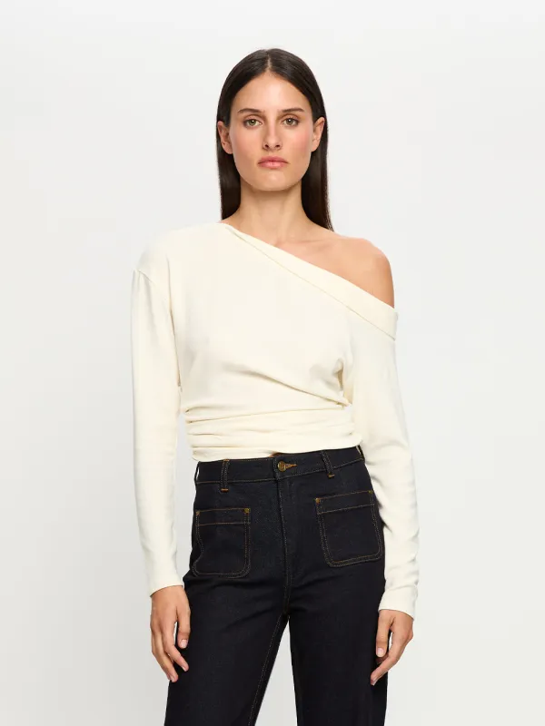 Lucie Jersey Top sold by Kivari