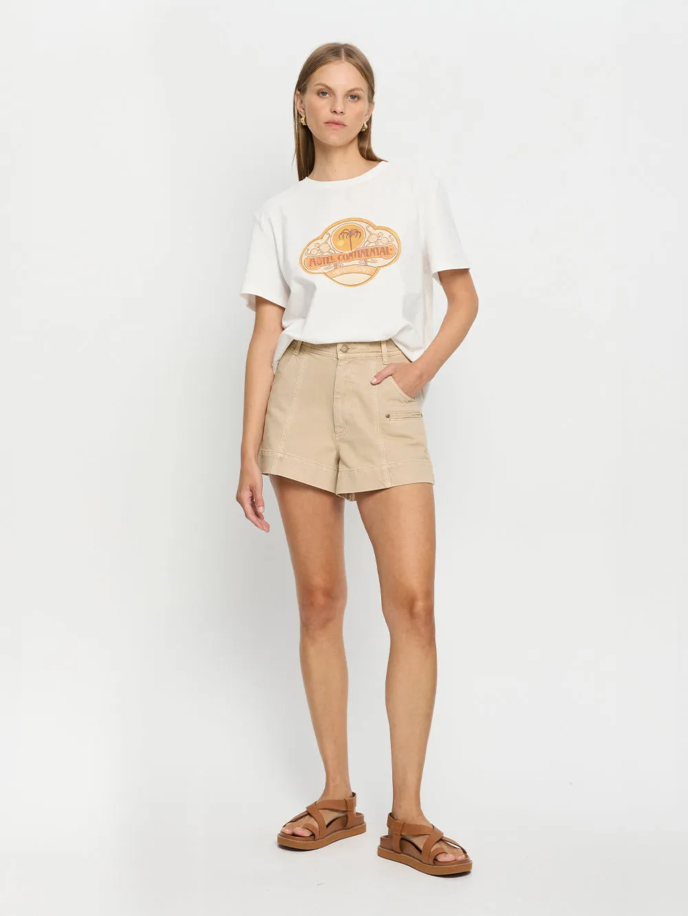 Evie Denim Short sold by Kivari