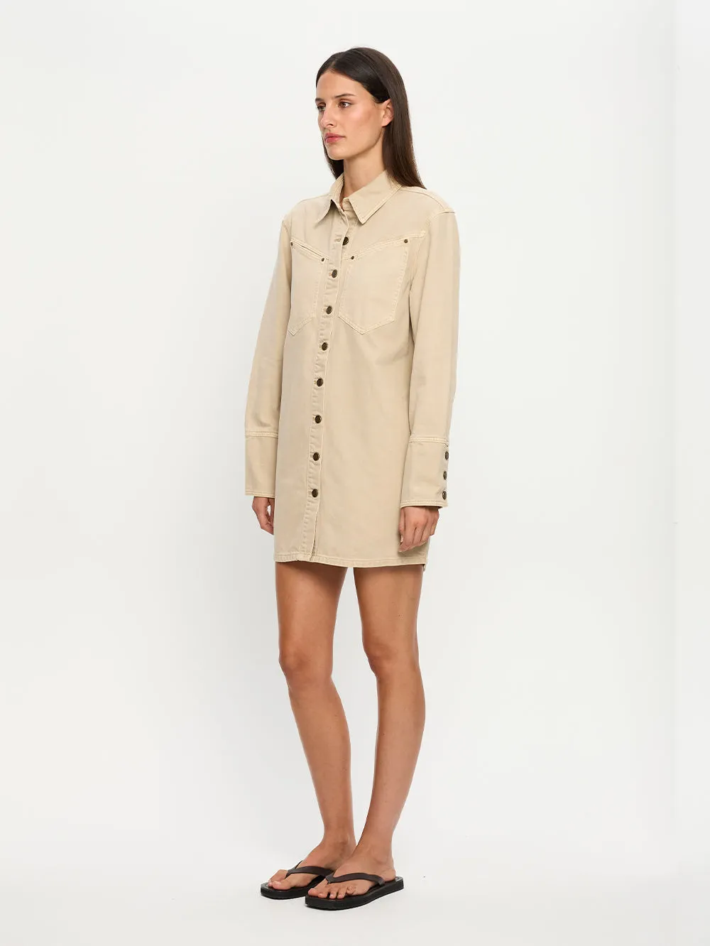 Carla Denim Mini Dress sold by Kivari product image thumbnail 2