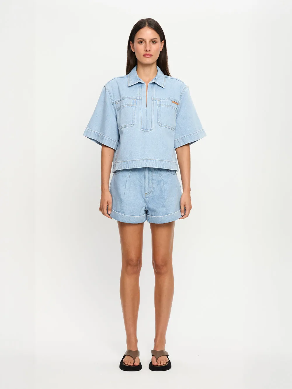 Avery Denim Top sold by Kivari product image thumbnail 2
