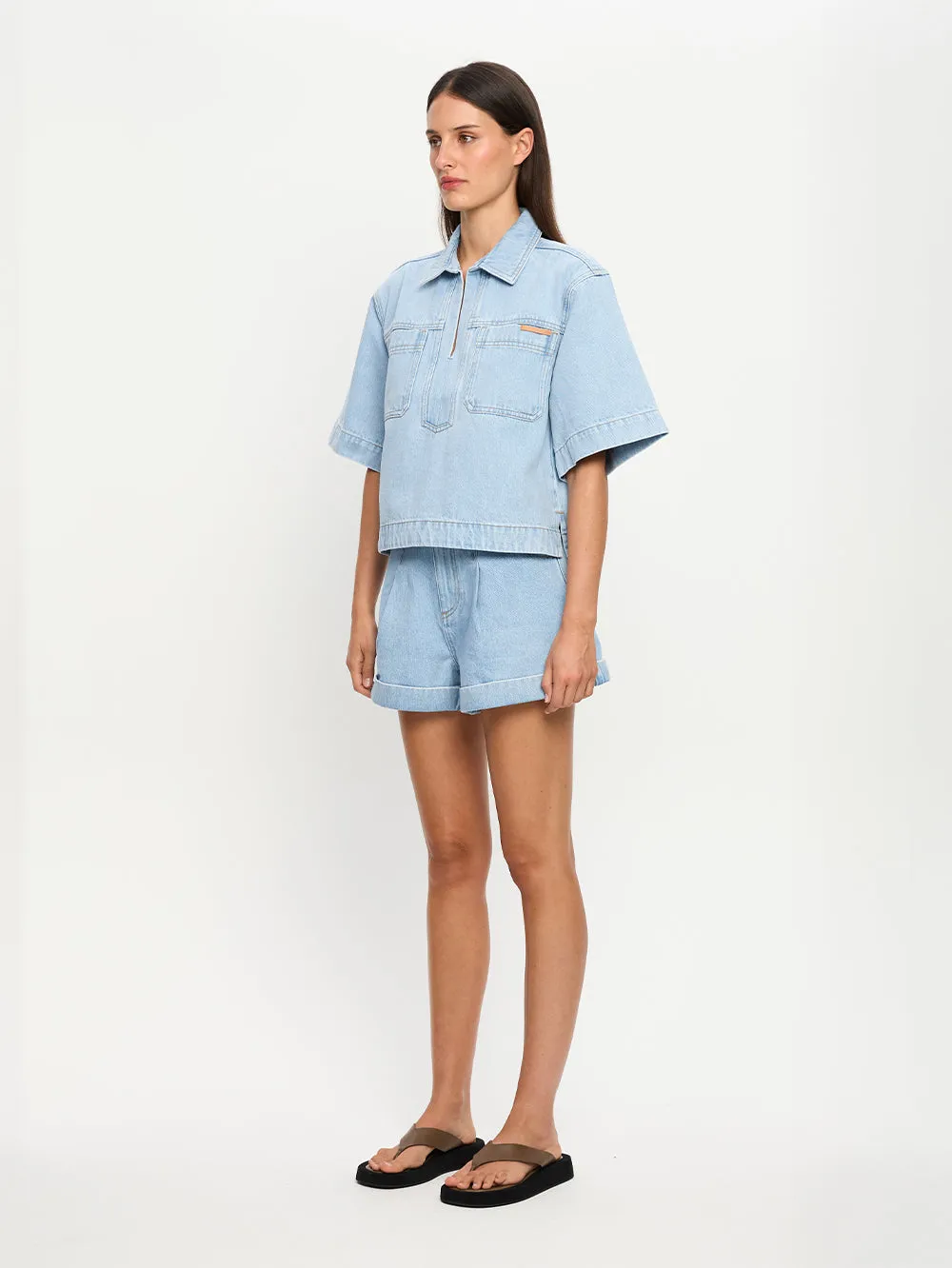 Avery Denim Top sold by Kivari product image thumbnail 3