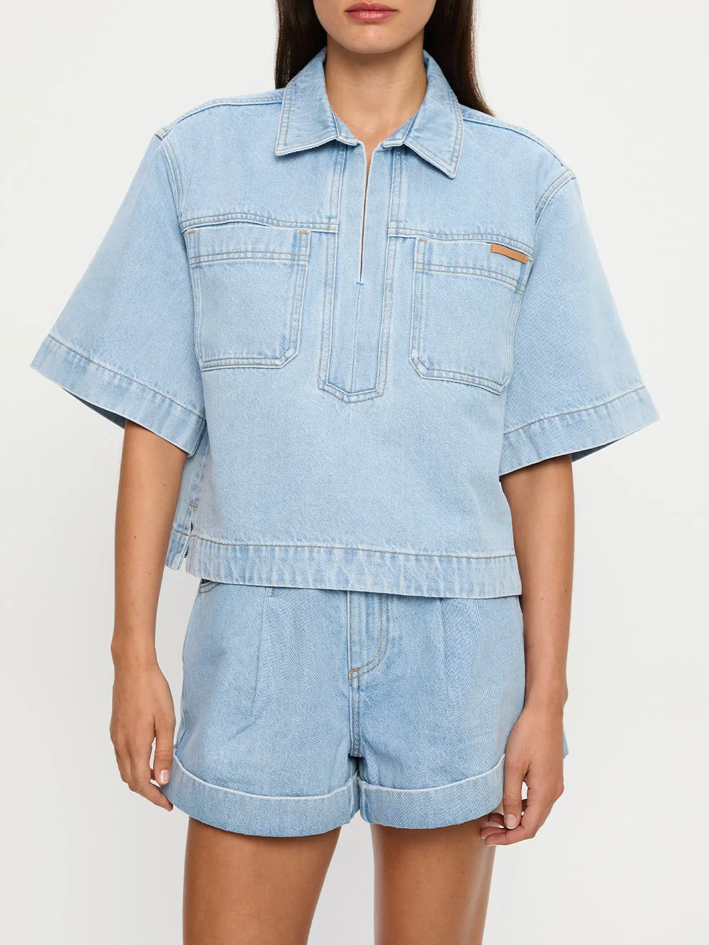 Avery Denim Top sold by Kivari product image thumbnail 5