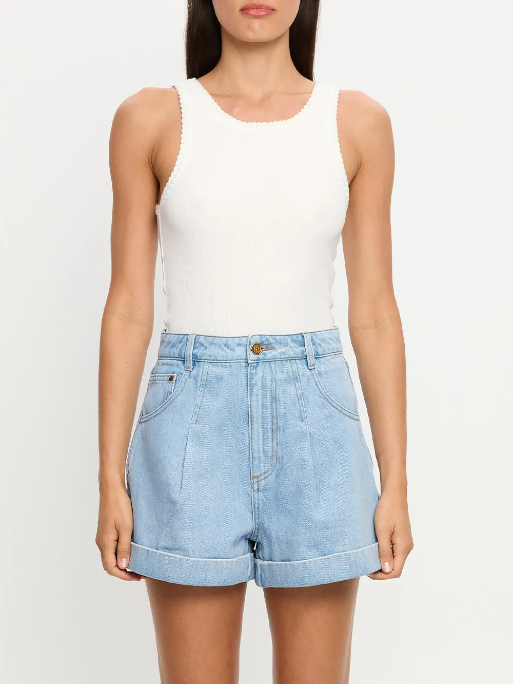Avery Denim Short sold by Kivari product image thumbnail 5