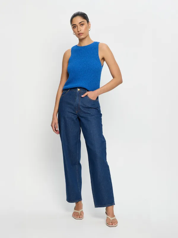 Evita Barrel Leg Jean sold by Kivari