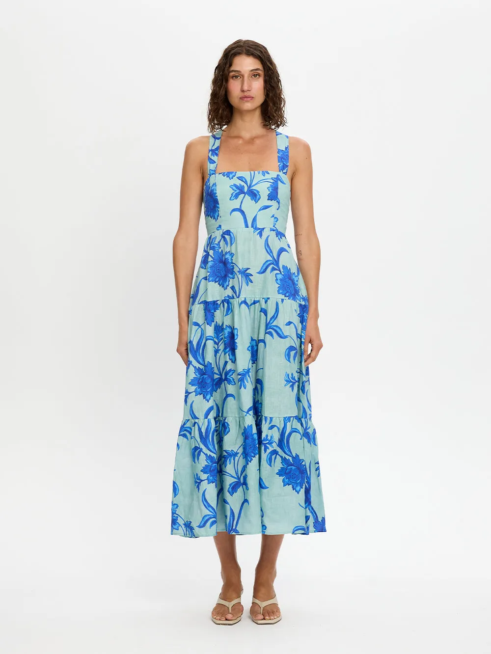 Juniper Strappy Midi Dress sold by Kivari product image thumbnail 5