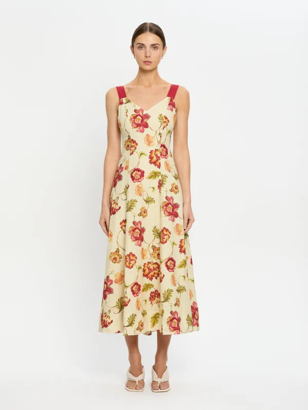 Odessa Midi Dress sold by Kivari