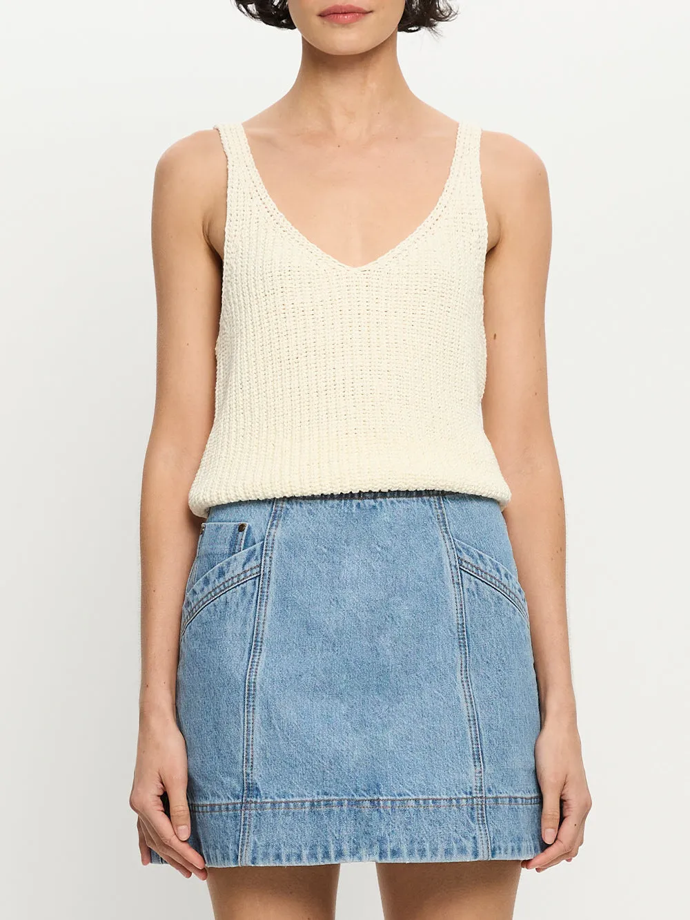 Alba Denim Mini Skirt sold by Kivari product image thumbnail 5