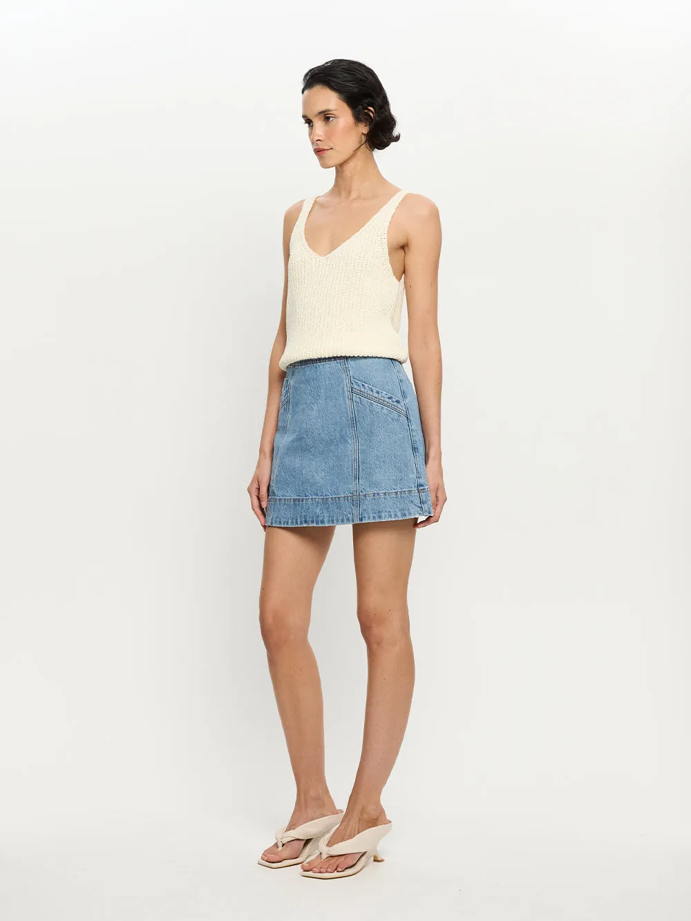Alba Denim Mini Skirt sold by Kivari product image thumbnail 2