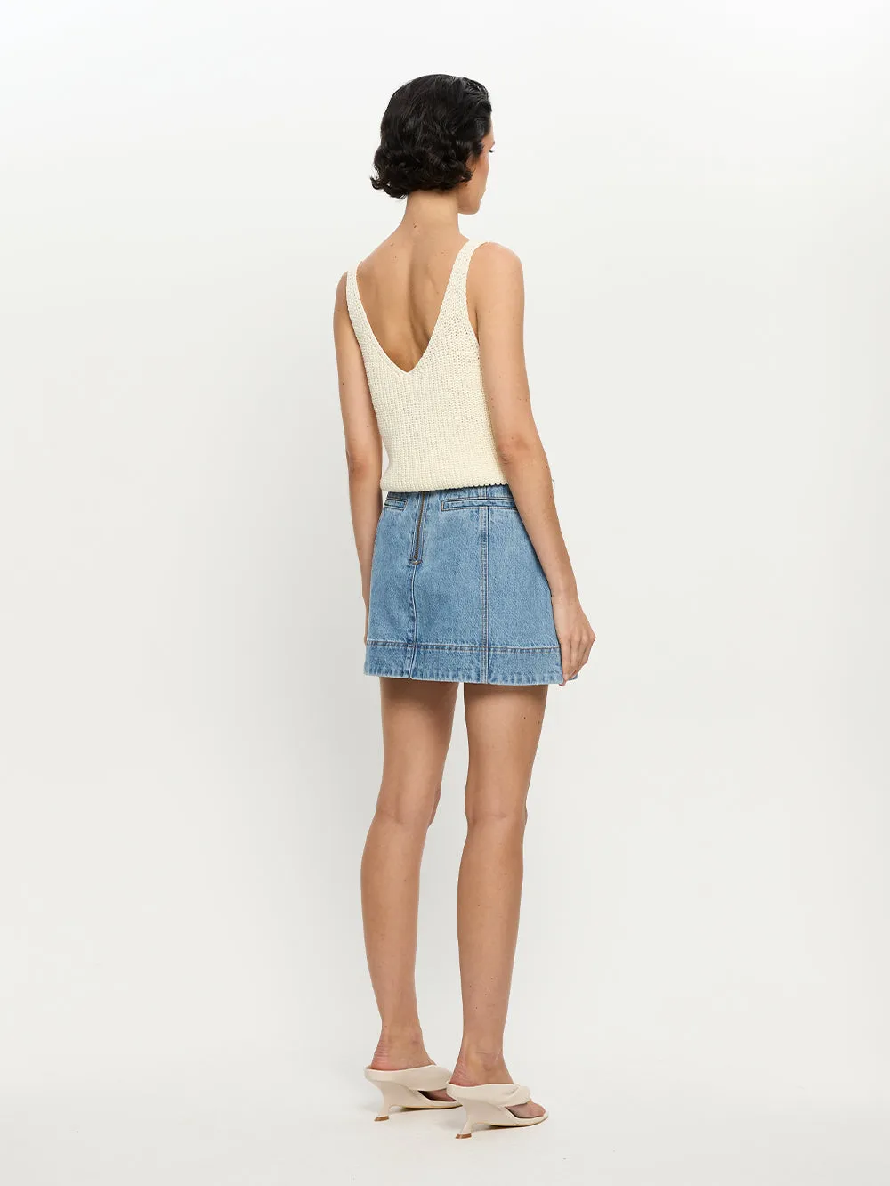 Alba Denim Mini Skirt sold by Kivari product image thumbnail 3
