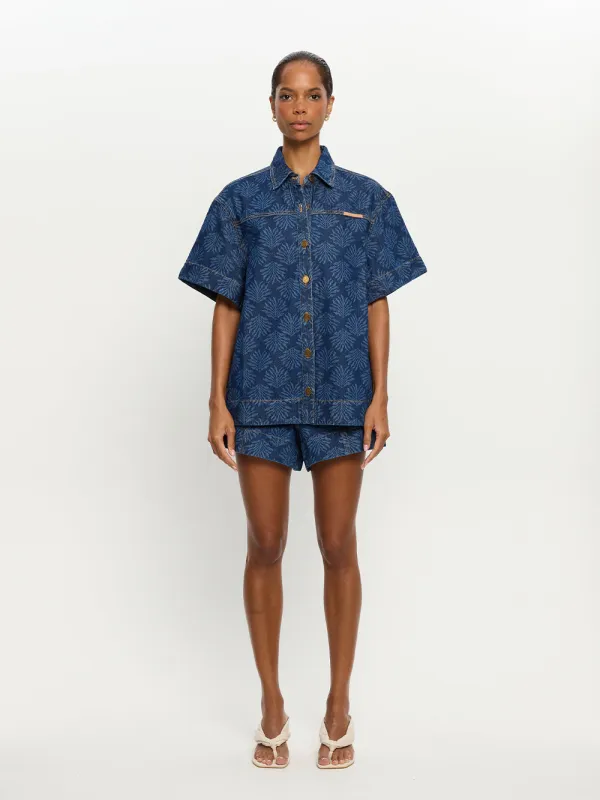 Marla Denim Shirt sold by Kivari