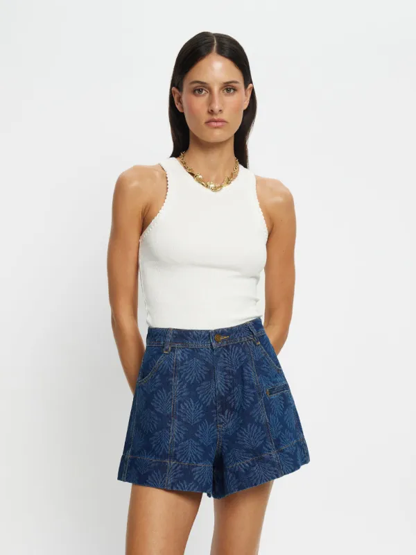 Evita Denim Short sold by Kivari