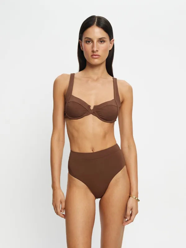 Ariella High Waist Bikini Bottom sold by Kivari