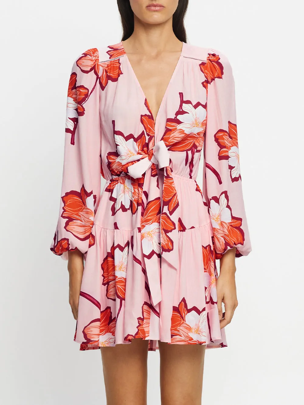 Lani Tie Front Mini Dress sold by Kivari product image thumbnail 5