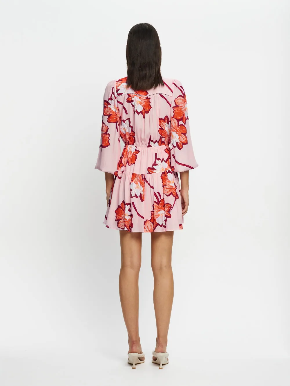 Lani Tie Front Mini Dress sold by Kivari product image thumbnail 3