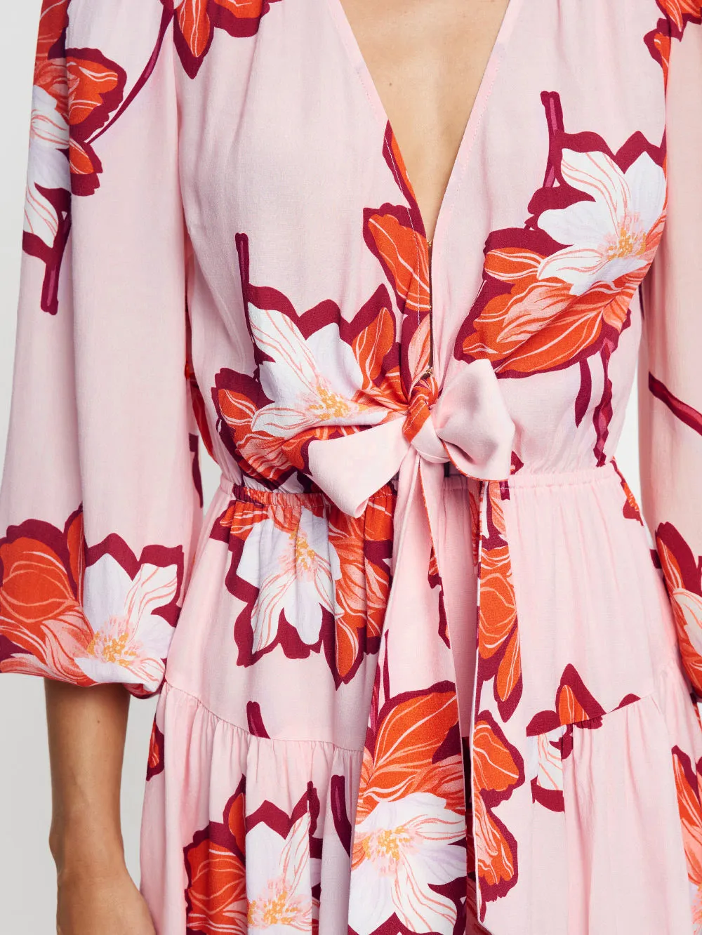 Lani Tie Front Mini Dress sold by Kivari product image thumbnail 4