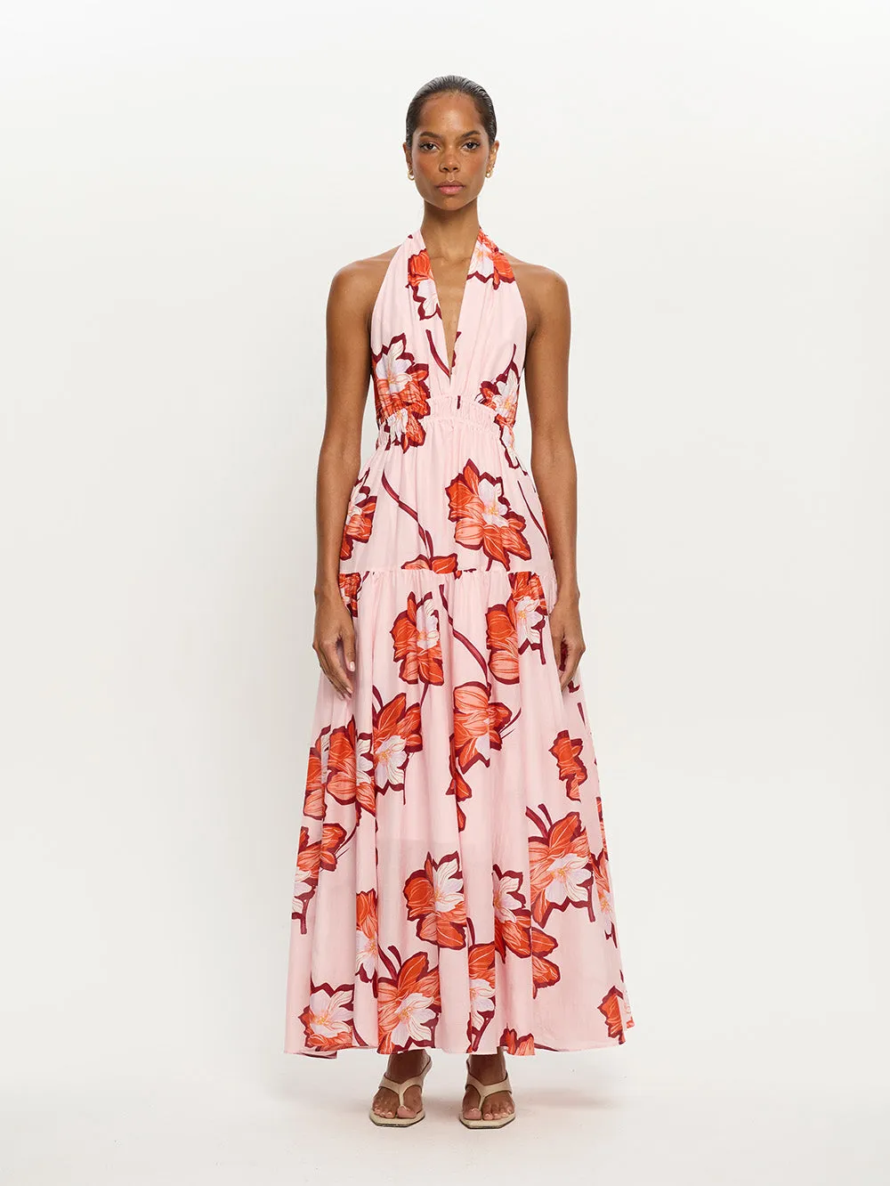 Lani Halter Maxi Dress sold by Kivari