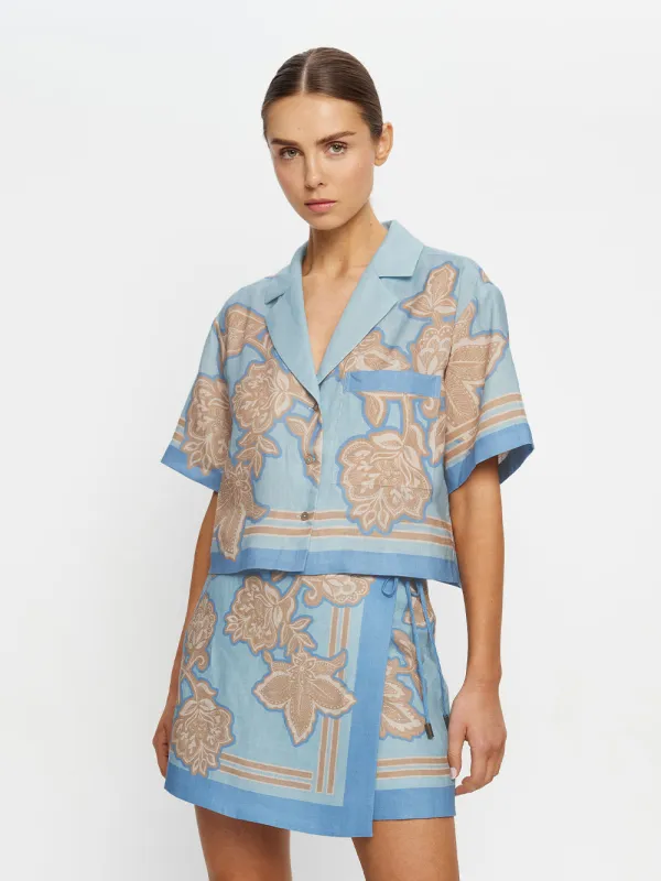 Coco Cropped Shirt sold by Kivari