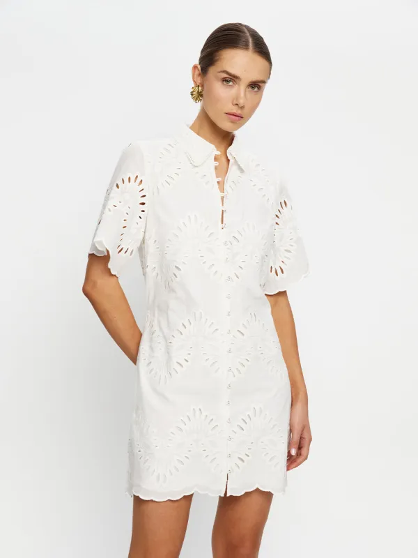 Danielle Mini Shirt Dress made by Kivari