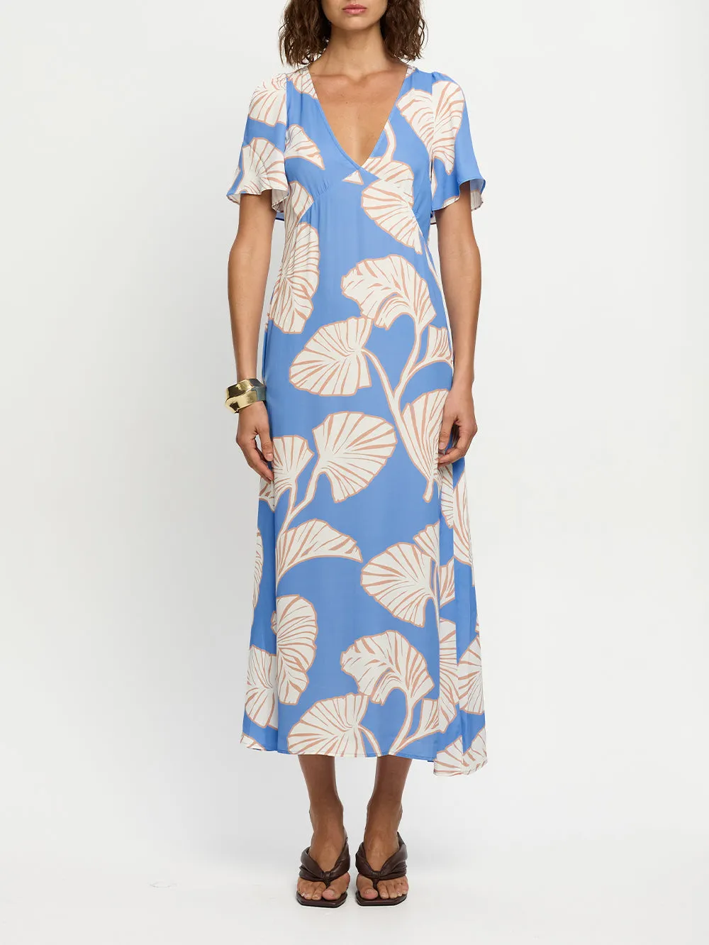 Ilana Sleeved Midi Dress sold by Kivari product image thumbnail 5