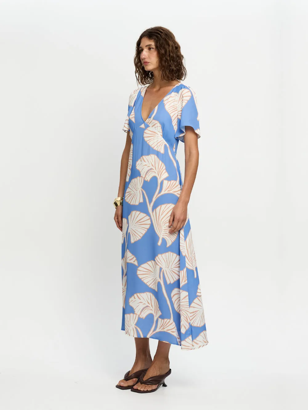Ilana Sleeved Midi Dress sold by Kivari product image thumbnail 2