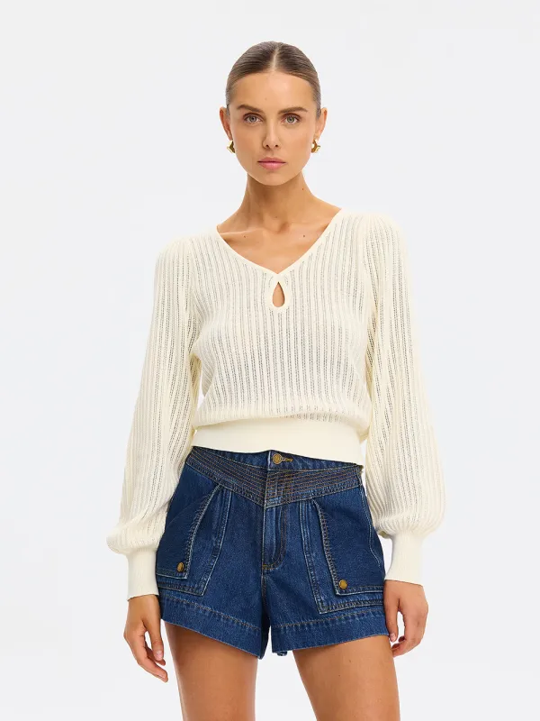 Kristy Knit Top made by Kivari