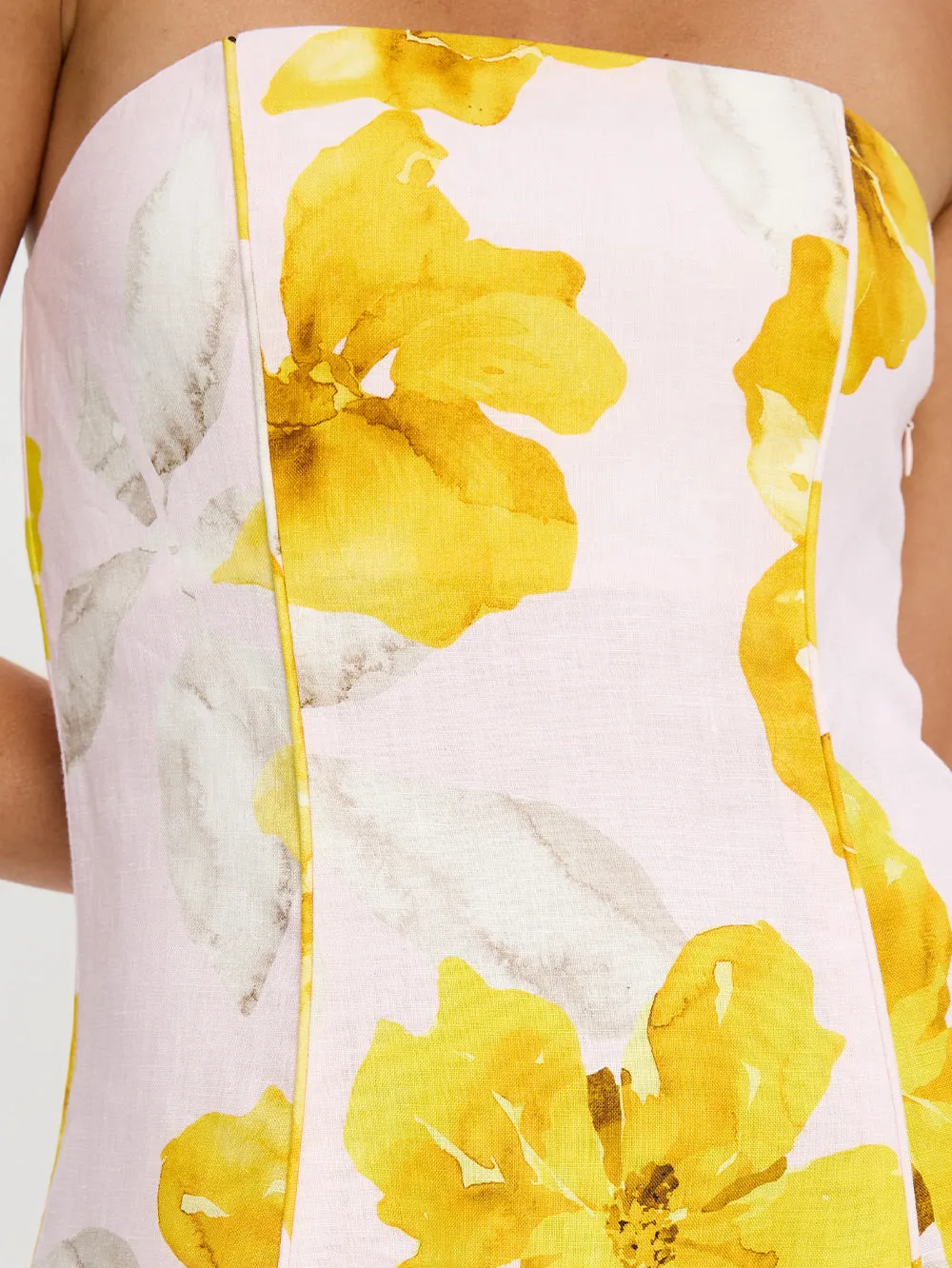 Francine Strapless Maxi Dress sold by Kivari product image thumbnail 5