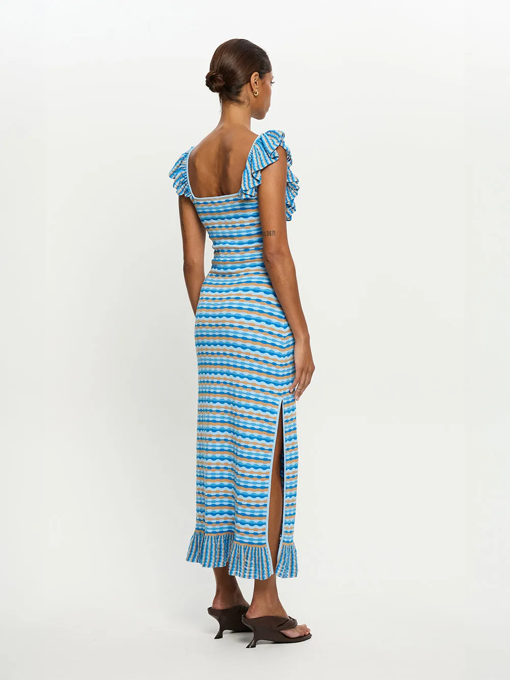 Viola Knit Maxi Dress sold by Kivari product image thumbnail 4