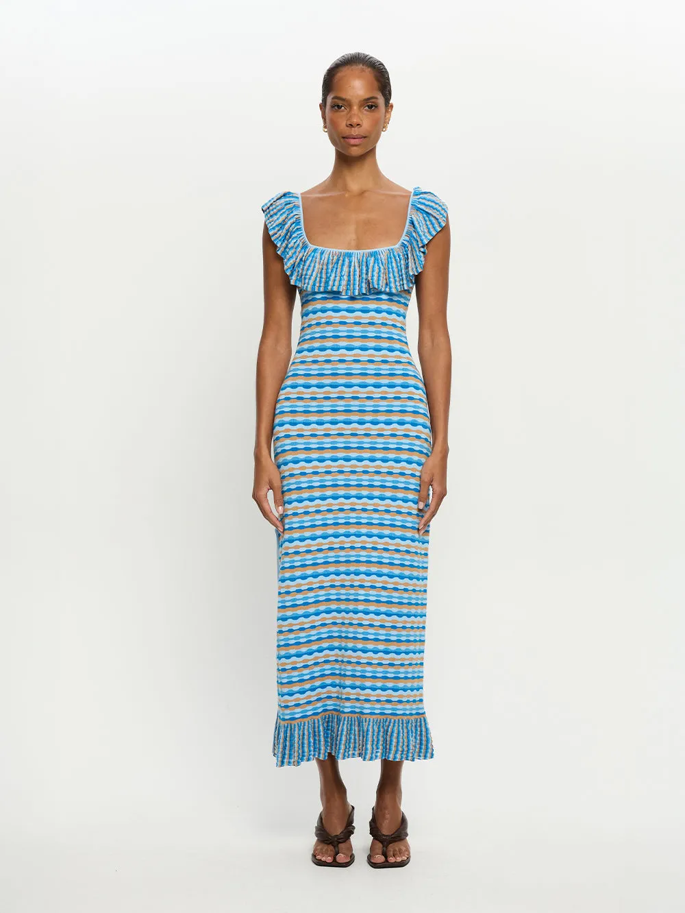 Viola Knit Maxi Dress sold by Kivari product image thumbnail 2