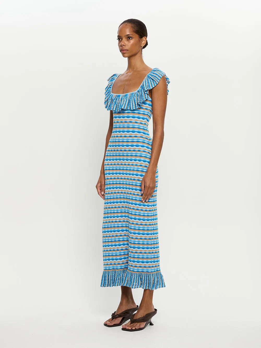 Viola Knit Maxi Dress sold by Kivari product image thumbnail 3