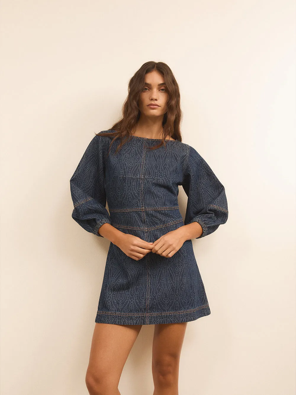 Nixie Denim Mini Dress sold by Kivari product image thumbnail 2