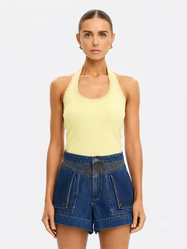 Rhea Halter Top made by Kivari