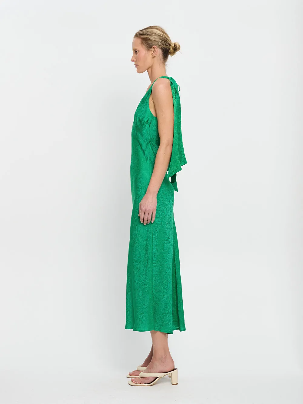 Adriana Silk Maxi Dress sold by Kivari product image thumbnail 2